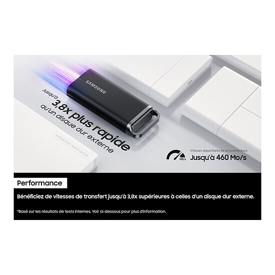 SSD externe Samsung SSD externe T5 EVO 8 To - Autre vue