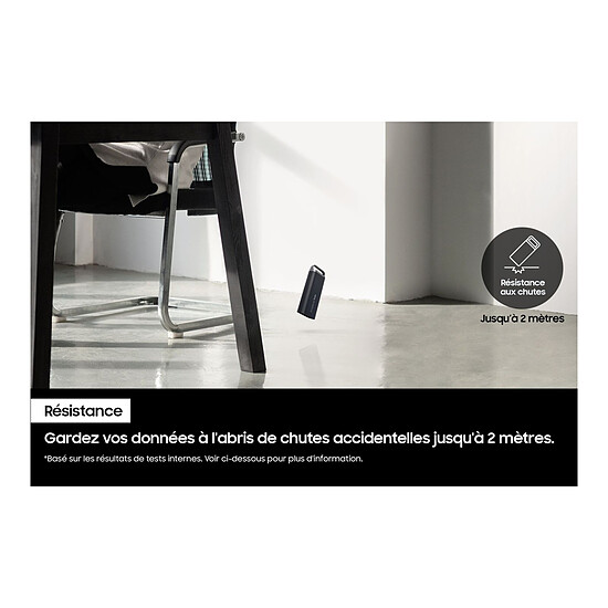 SSD externe Samsung SSD externe T5 EVO 8 To - Autre vue