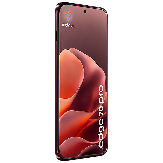 Smartphone Motorola Edge 70 Zinfandel Red - 512 Go  - Autre vue
