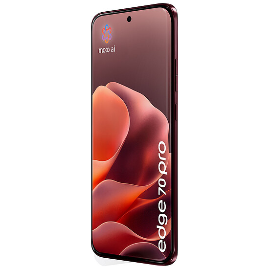 Smartphone Motorola Edge 70 Zinfandel Red - 512 Go  - Autre vue