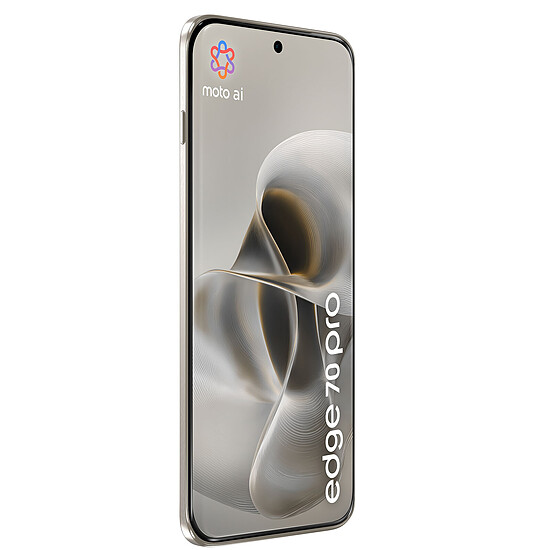 Smartphone Motorola Edge 70 Lily White - 512 Go - Autre vue