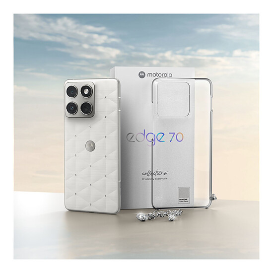 Smartphone Motorola Edge 70 Swarovski - 512 Go - Autre vue