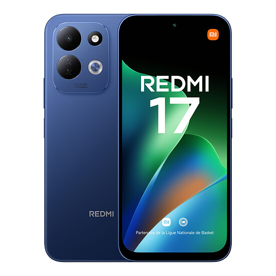 Smartphone Xiaomi Redmi 17 4G Bleu - 128 Go - Autre vue