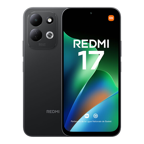 Smartphone Xiaomi Redmi 17 4G Noir - 128 Go  - Autre vue