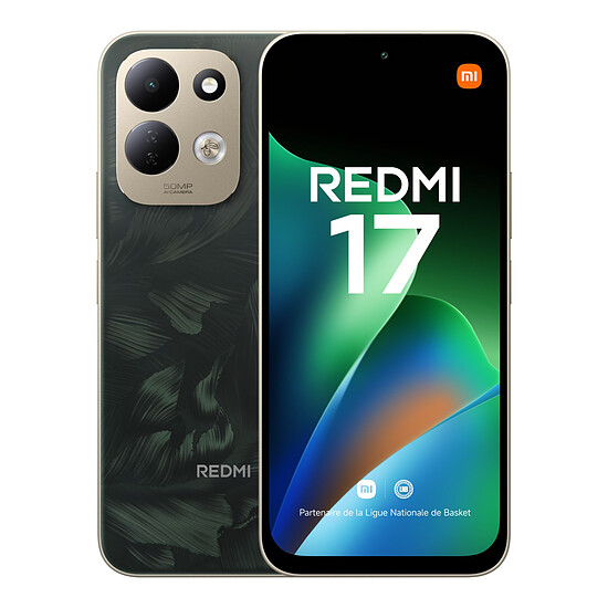 Smartphone Xiaomi Redmi 17 4G Vert - 128 Go - Autre vue