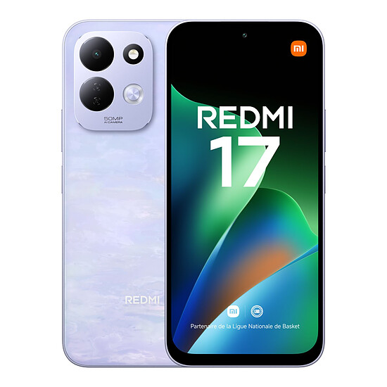 Smartphone Xiaomi Redmi 17 4G Violet - 128 Go  - Autre vue