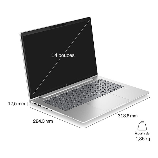 PC portable HP EliteBook 6 G2i 14 (E0EZ4ET) - Autre vue