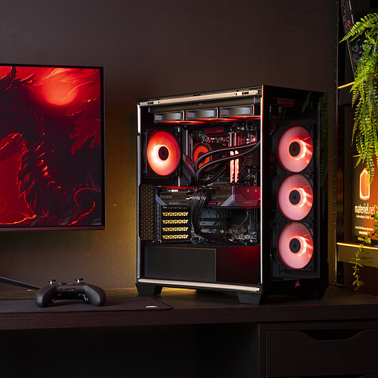 PC de bureau PC Gamer Wyvern - Win11 installé (version d'essai) - Autre vue