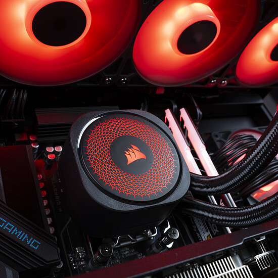 PC de bureau PC Gamer Wyvern - Win11 installé (version d'essai) - Autre vue