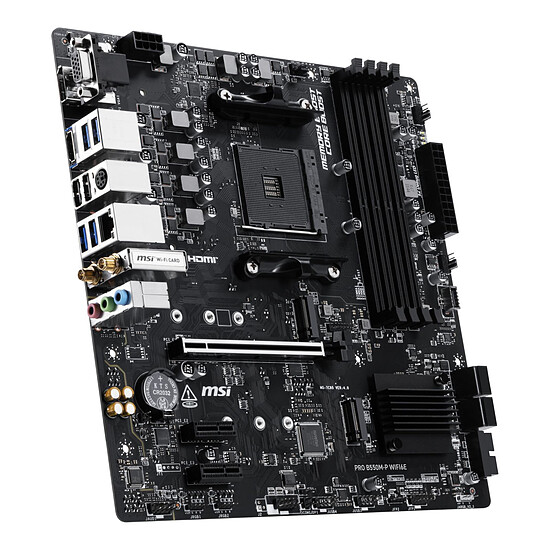 Carte mère MSI PRO B550M-P WIFI6E - Autre vue