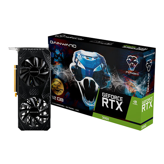 Carte graphique Gainward GeForce RTX 3060 Python II OC - Autre vue