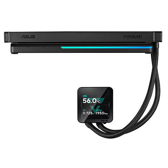 Watercooling AIO ASUS PRIME LC II 360 ARGB LCD Noir - Autre vue