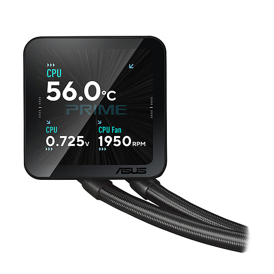 Watercooling AIO ASUS PRIME LC II 360 ARGB LCD Noir - Autre vue