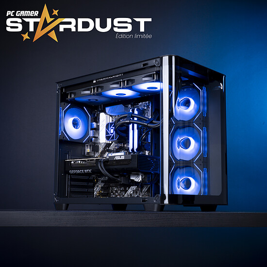 PC de bureau PC Gamer Stardust - Win11 installé (version d'essai) - Autre vue