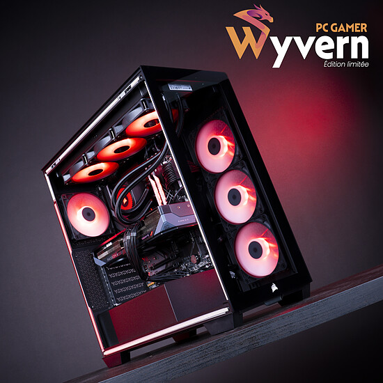 PC de bureau PC Gamer Wyvern - Win11 installé (version d'essai) - Autre vue