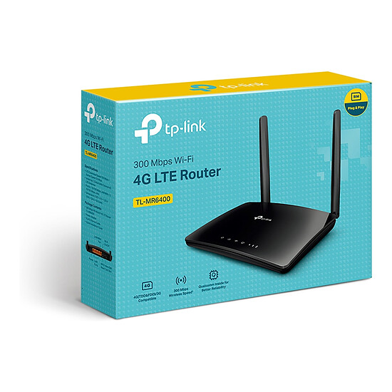 Routeur et modem TP-Link Routeur 3G/4G LTE TL-MR6400 - Autre vue