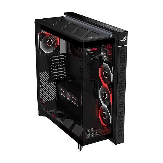 Boîtier PC ASUS ROG Cronox GR801 - Noir - Autre vue