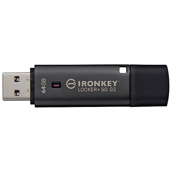 Clé USB Kingston IronKey Locker+ 50 G2 64 Go  - Autre vue