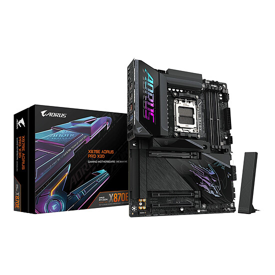 Carte mère Gigabyte X870E AORUS PRO X3D - Autre vue