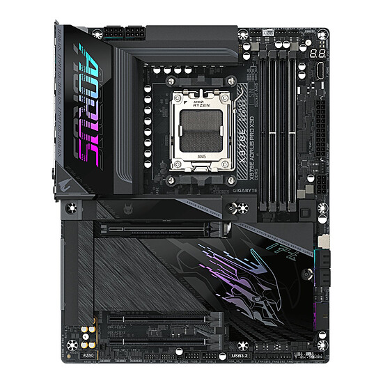 Carte mère Gigabyte X870E AORUS PRO X3D - Autre vue