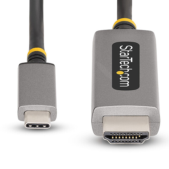 Câble HDMI StarTech.com Câble adaptateur USB-C vers HDMI 8K 60 Hz - 3 m  - Autre vue