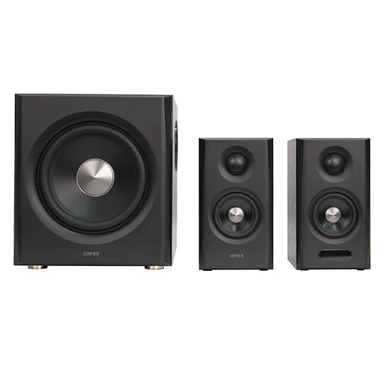 Enceintes PC Edifier S355DB Marron - Autre vue