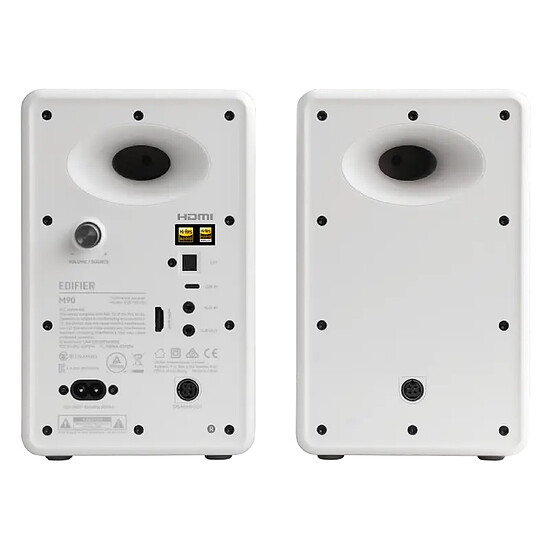 Enceintes PC Edifier M90 Blanc - Autre vue