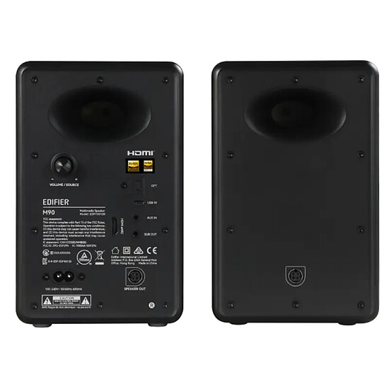 Enceintes PC Edifier M90 Noir - Autre vue