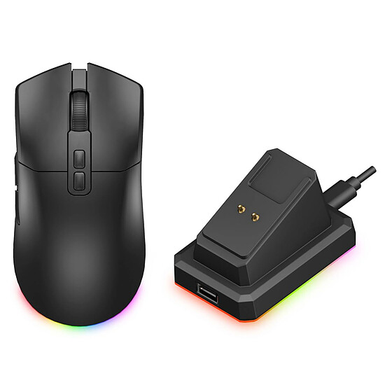 Souris PC The G-Lab KULT Silicium Pro Noir - Autre vue