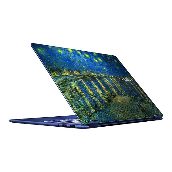 PC portable MSI Prestige 14 Flip AI+ Starry Night Over the Rhone-261FRY - Autre vue