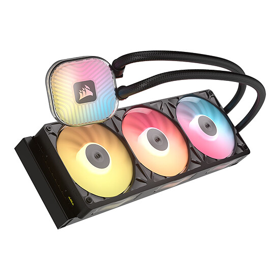 Watercooling AIO Corsair iCUE LINK TITAN II 360 RX RGB Noir - Autre vue