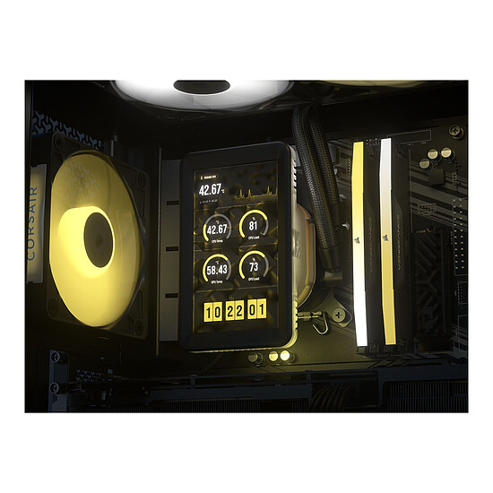 Watercooling AIO Corsair iCUE LINK TITAN II 360 RX RGB Noir - Autre vue