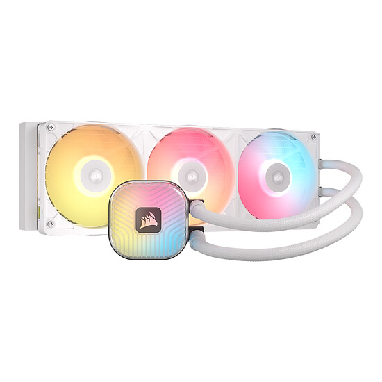 Watercooling AIO Corsair iCUE LINK TITAN II 360 RX RGB Blanc - Autre vue