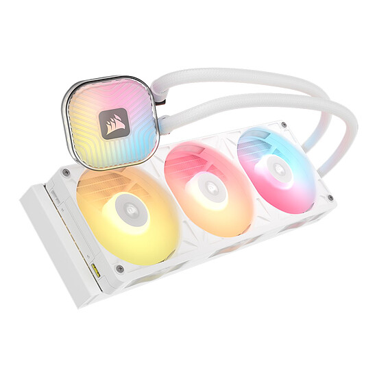 Watercooling AIO Corsair iCUE LINK TITAN II 360 RX RGB Blanc - Autre vue