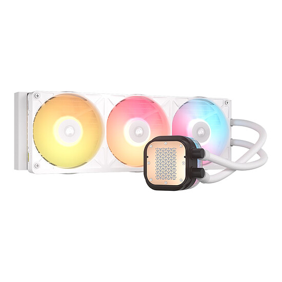 Watercooling AIO Corsair iCUE LINK TITAN II 360 RX RGB Blanc - Autre vue