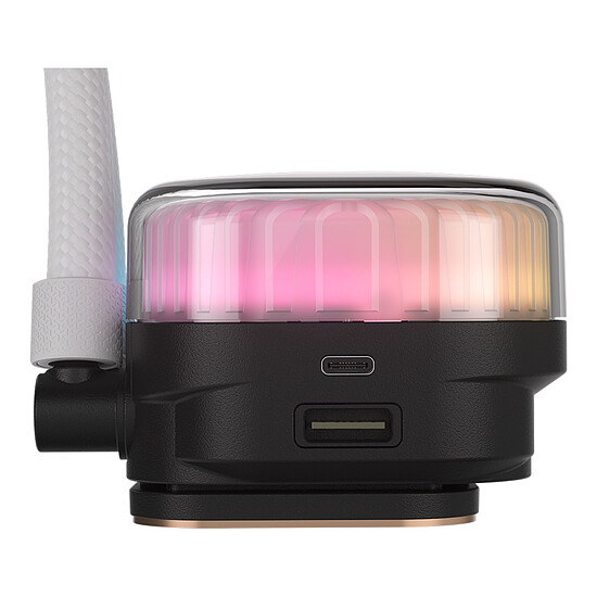 Watercooling AIO Corsair iCUE LINK TITAN II 360 RX RGB Blanc - Autre vue