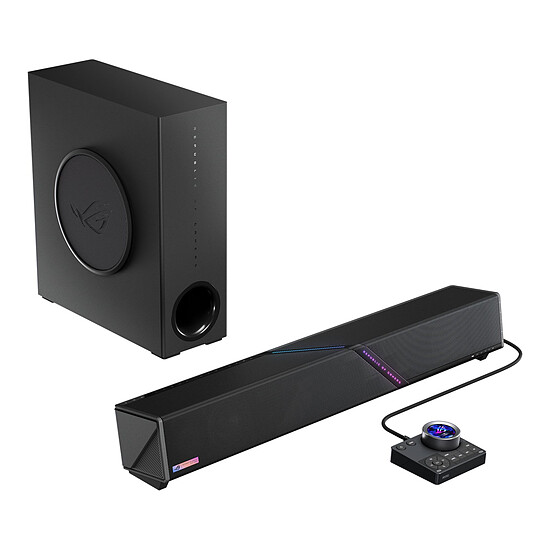 Enceintes PC ASUS ROG Gjallar Soundbar - Autre vue