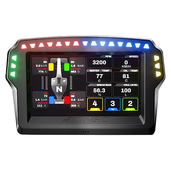 Volant Simracing Simagic MagicDash 4 Display - Autre vue