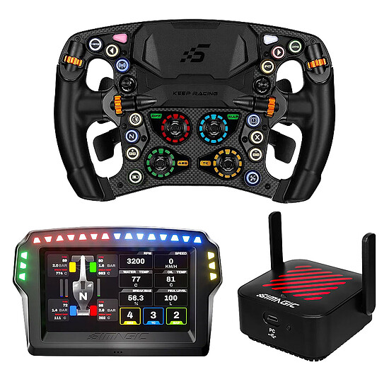 Volant Simracing Simagic Zeus Formula Bundle - Autre vue