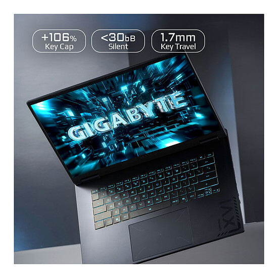 PC portable GIGABYTE GAMING A16 EVHS3FR894SH - Autre vue