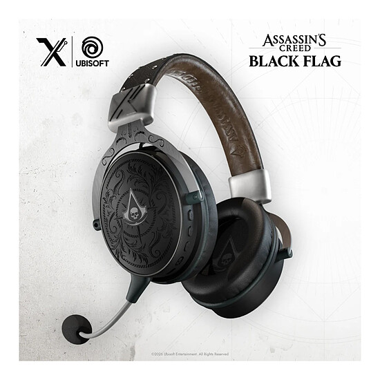 Casque micro Lexip X Ubisoft Assassin's Creed Black Flag Headset - Autre vue