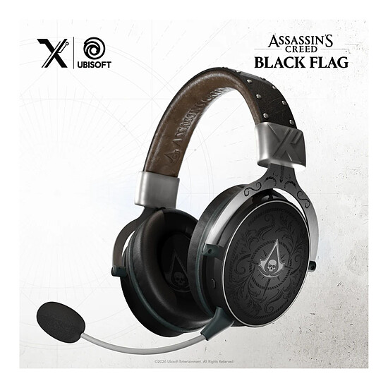 Casque micro Lexip X Ubisoft Assassin's Creed Black Flag Headset - Autre vue