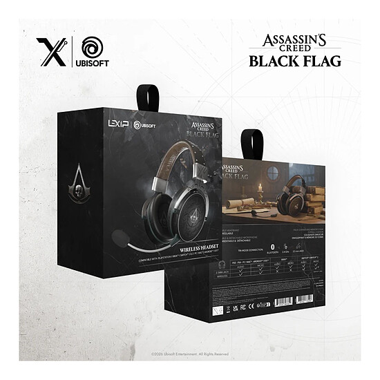Casque micro Lexip X Ubisoft Assassin's Creed Black Flag Headset - Autre vue