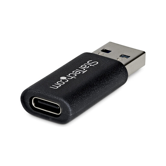 Adaptateur USB StarTech.com Adaptateur USB-A vers USB-C 3.0 - 5V 900mA - Noir - Autre vue