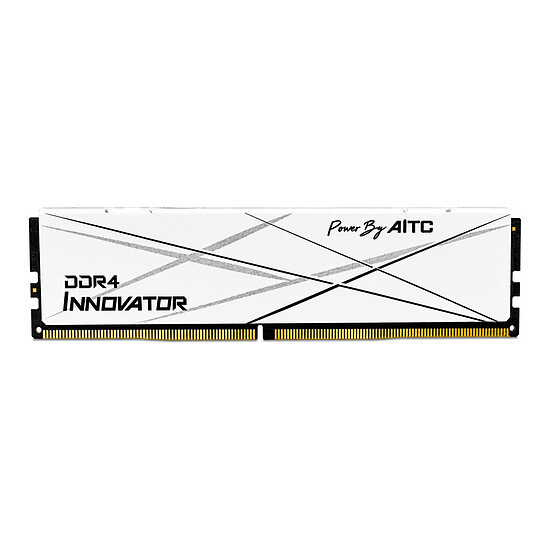 Mémoire RAM Kingsman Gaming DDR4 Innovator - 1 x 16 Go (16 Go) - DDR4 - 3200 MHz - CL2 Blanc  - Autre vue