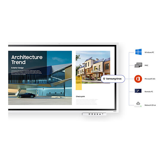 Écran dynamique Samsung Flip 5 WMFX 65" - Autre vue