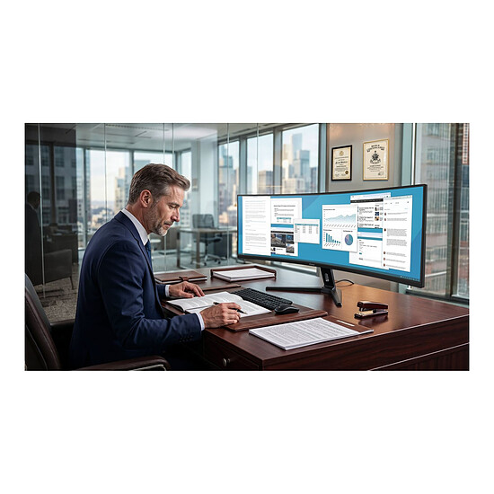 Écran PC iiyama ProLite XCB4994DQSU-B1 - Autre vue