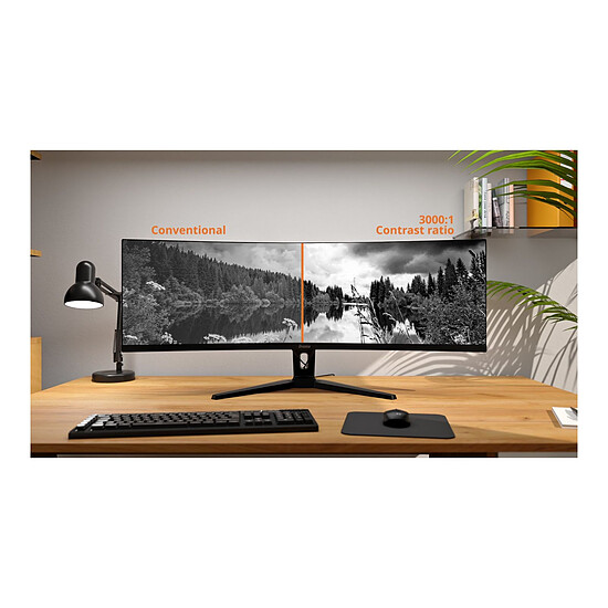 Écran PC iiyama ProLite XCB4994DQSU-B1 - Autre vue