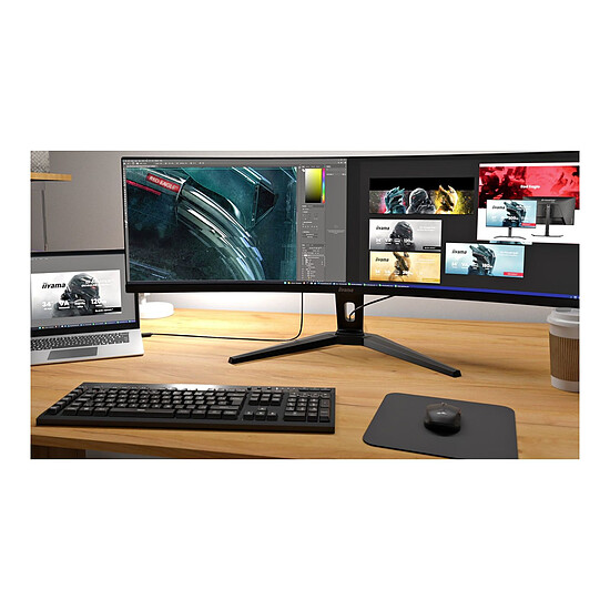 Écran PC iiyama ProLite XCB4994DQSU-B1 - Autre vue