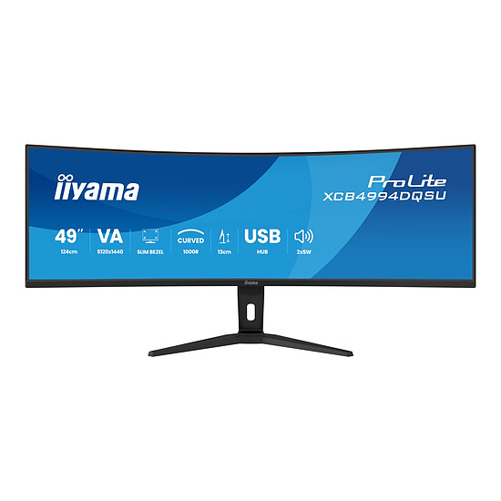 Écran PC iiyama ProLite XCB4994DQSU-B1 - Autre vue